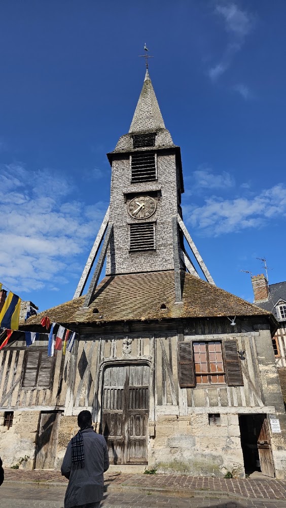 Campanário da Igreja de Sainte-Catherine em Honfleur